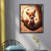 Animal Printed Cross Stitch Kit DIY 11CT Thread Art Needlework Home Wall Decor