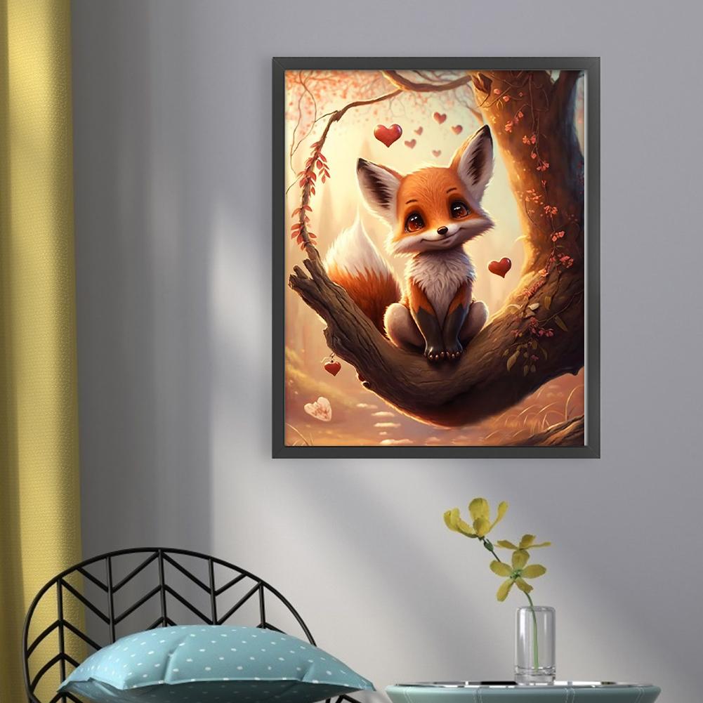 Animal Printed Cross Stitch Kit DIY 11CT Thread Art Needlework Home Wall Decor