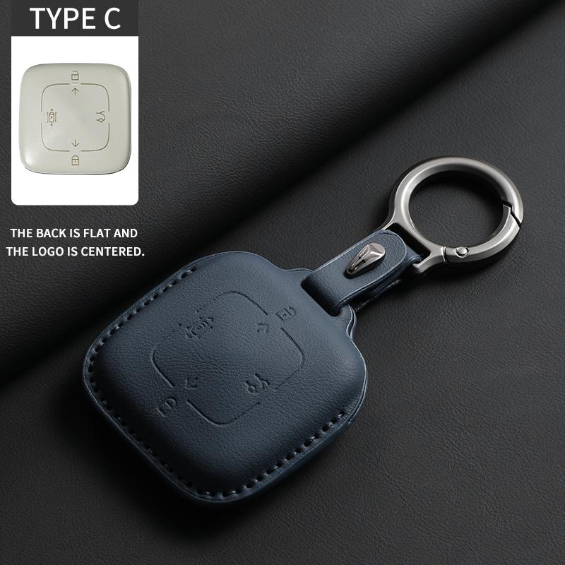 Original Color Car Key Case Cover For ZEEKR X 001 007 009 7X 007GT MIX Anti-Scratch Auto Keychain Protector Shell Accessories