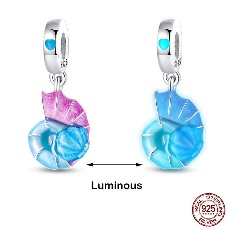 Kupferfarbene Im Dunkeln leuchtende Glühwürmchen Honigbiene Stern Anhänger Perlen Passen Qikaola Original Armbänder Feiner DIY Schmuck Geschenk