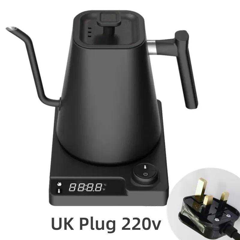 1200W Electric Gooseneck Kettle with Temperature Control Fast Boiling Gooseneck Electric Pour Over Kettle for Tea 110V/220V