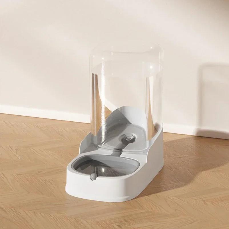 Dog Cat Water Fountain Large Capacity Pet Feeder Cat Food Bowl Gravity Food Feeder Gravity Water Fountain Cat Accessories