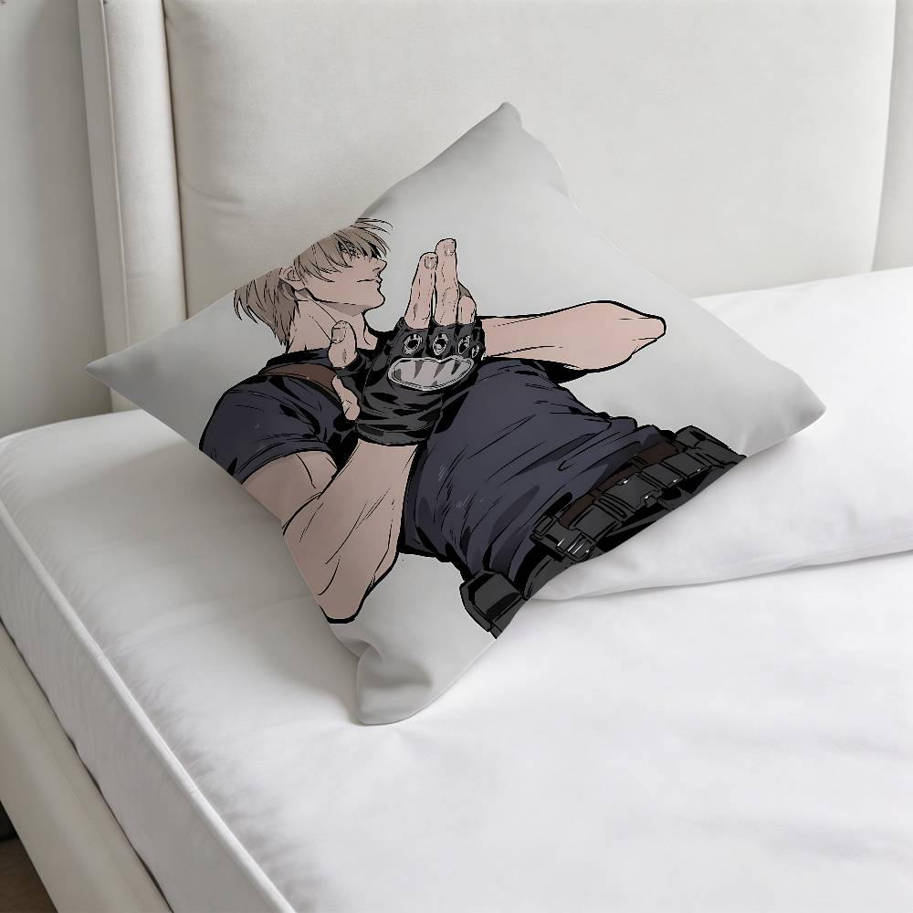 

LLeon KKennedy Cool Fashion Square Pillow Case Durable Throw Pillow Cover for Sofa Couch Chair 30x30 cm