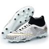 Football Shoes Men's High-top Youth Students Competition Training Shoes Artificial Grass Long Broken Nails Mandarin Duck Shoes
