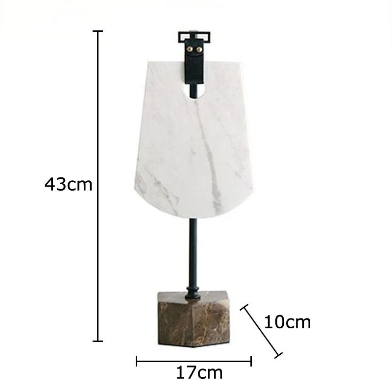 

Natural Marble Geometry Statue Desk Decoration Ornaments Modern Crafts Abstract Artwork Geometric Sculpture Room Aesthetic Decor