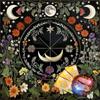 Divinations Tablecloth Card Mat Table Cover Astrological Oracles Pad Tarots Table Cloth Altars Cloth Board Game Pad
