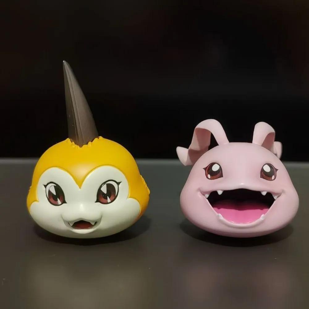 2-5cm Anime Digimon Adventure Figure Gabumon Pyocomon Koromon Mochimon Tokomon Plotmon Action Figures Collection Model Toys Gift