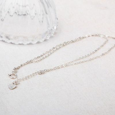 92,5 Silber Doppelketten Silberarmband