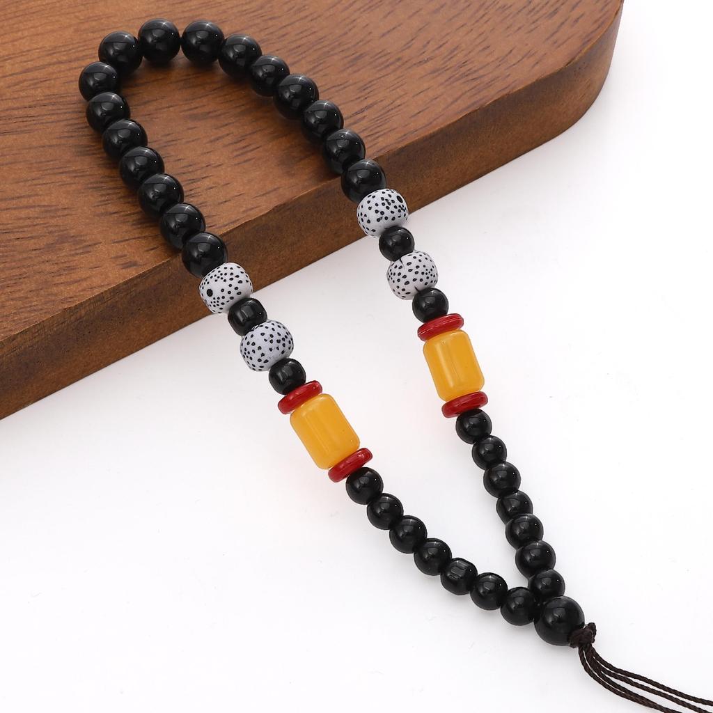 Manico con Corda per Appendere in Perline di Legno con Ali 12-14cm per Fai da Te Gioielli Artigianato Decorazione Accessori