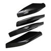 ABS Black Roof Rail Rack End Cover Cap for Lexus For GX470 2003-2009 Fits OEM Numbers 63491 60060 and 63492 60040 Direct FitGood Product