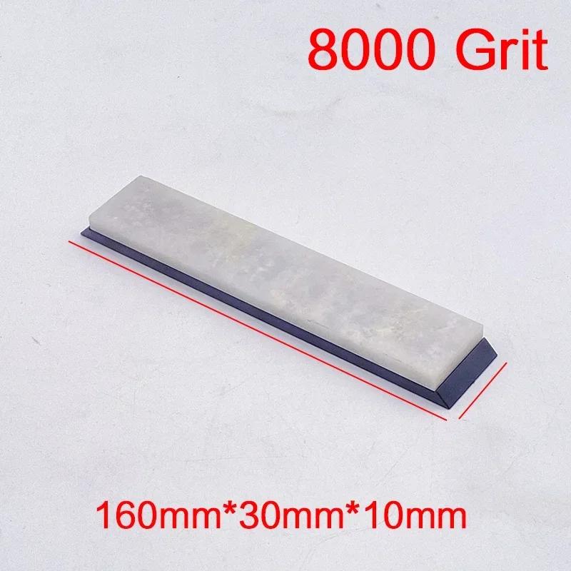 Piatră de ascuțit Achat Verde Natural Piatră de ascuțit Granulație Fină Măcinare Lustruire Bar de ras Ascuțitor cuțit de bucătărie Unealtă de honuit 10000 Granulație