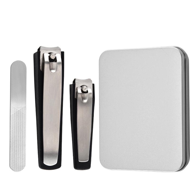 Portable Stainless Steel Nail Clipper & Trimming Set