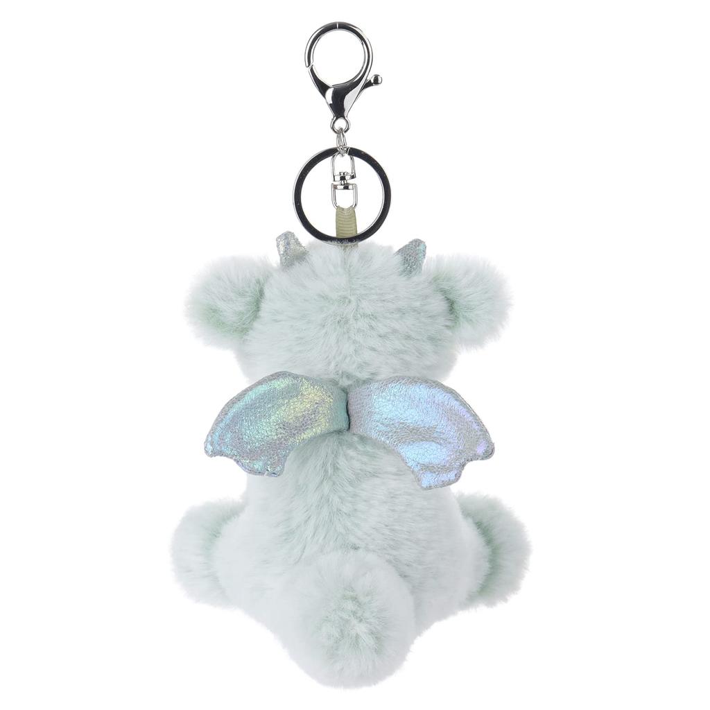 Apricot Lamb Dragon Cute Soft Animal Keychain Plush Suitable for Men and 10cm Toy, Women, Backpack, Wallet,