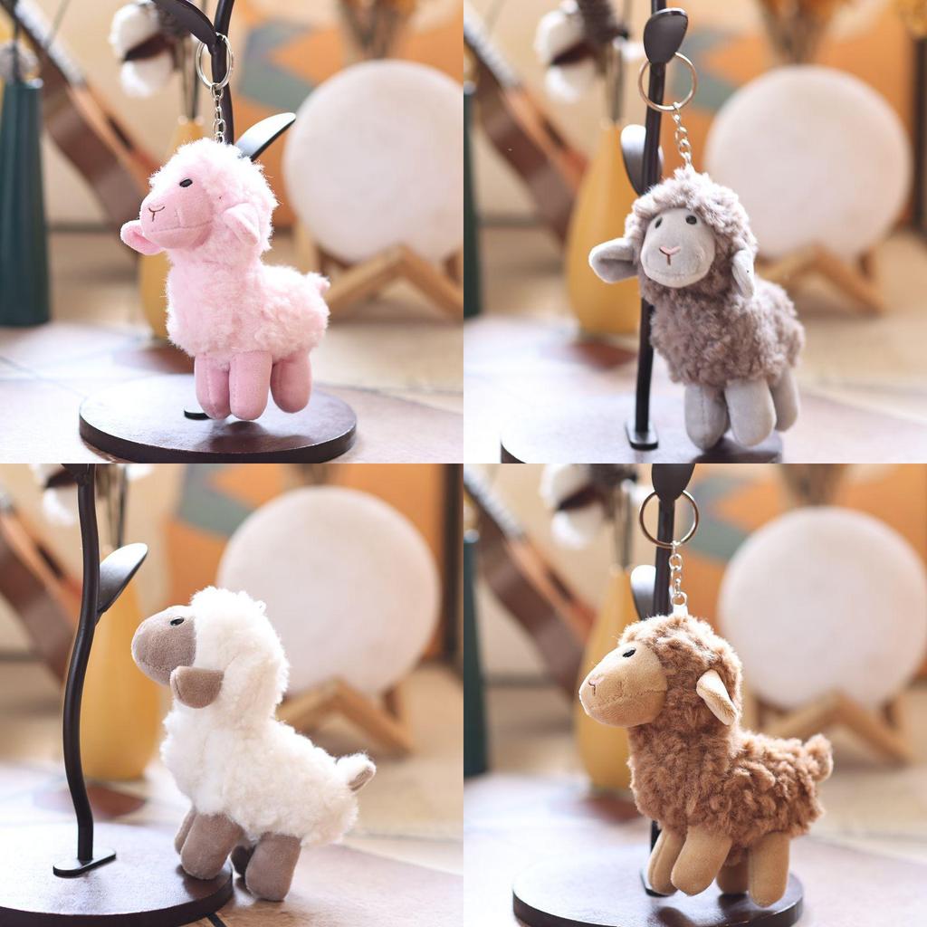 Plush Sheep Keychain With Soft Pp Filling For Gifts And Collectors