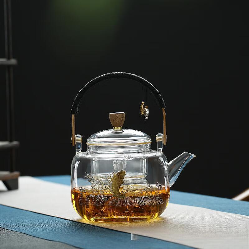 

Zuozhixun Glass Steaming Teapot & Kettle Set