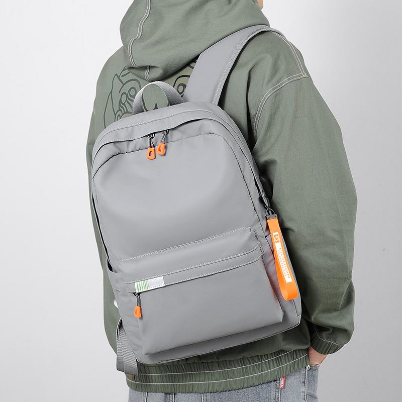 Casual Backpack Men's Large Capacity Computer Travel Backpack Men's Trend Simple College Student Junior High School Student School Bag