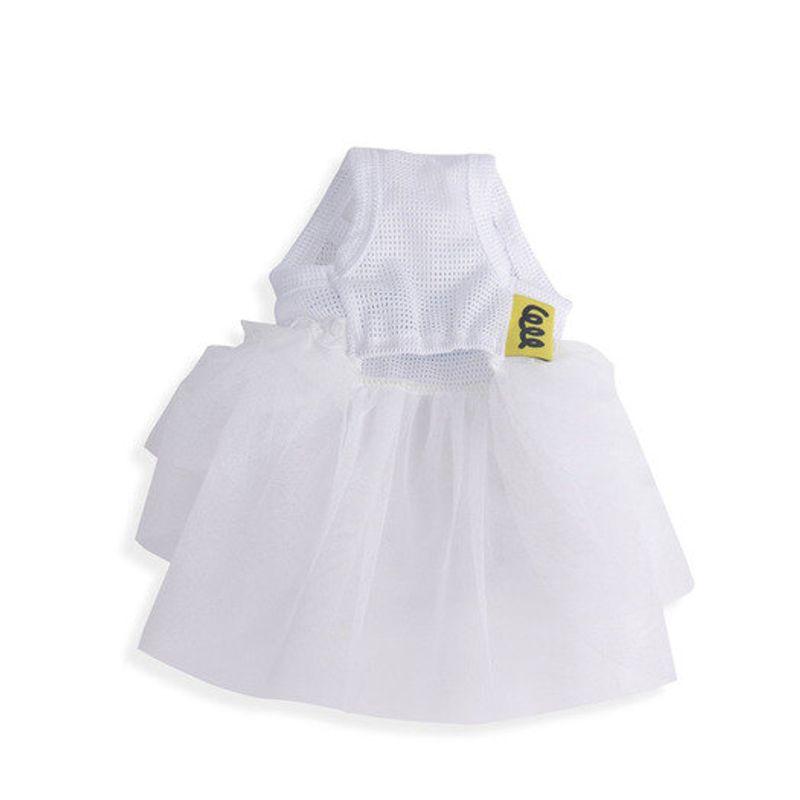 MONCHOUCHOU Sparkle Ballerina Dress White