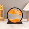 3D Quicksand Hourglass Art: Decompression Landscape Ornament for Home or Office Decor