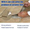 Limited time!!Jue-Fish Tile Adhesive Household Wall And Floor Tile Repair Glue For Falling Or Hollow Tiles, Waterproof Back Coating Adhesive