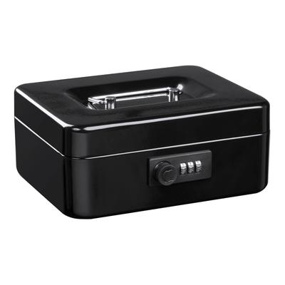 Hachibanya Cashmate Hand Safe with Dial, B6 Size, Steel, M200M, Black, for Home or Office Use