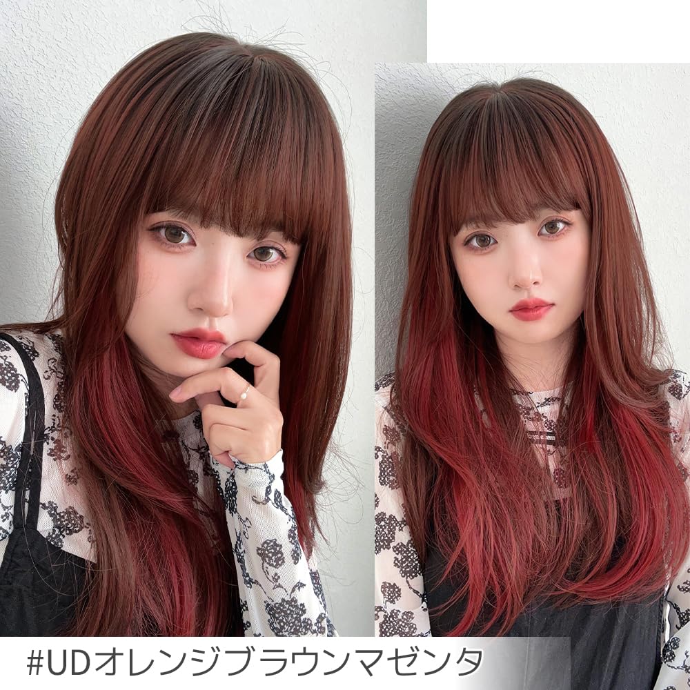 Brightlara Wig Bob Short Full Wig Center Part Front Lace Wig Women's tf1762-UD