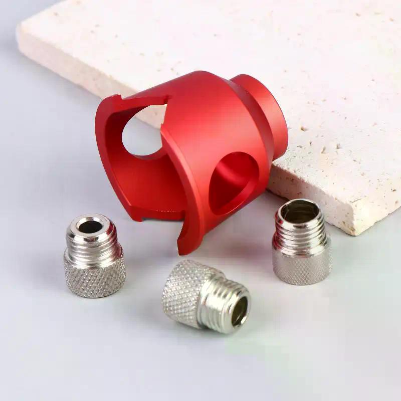 Carpenter Vertical Drill Guide 3-10mm Aluminum Doweling Jig Accurate Positioning Tool for Cabinet Installation