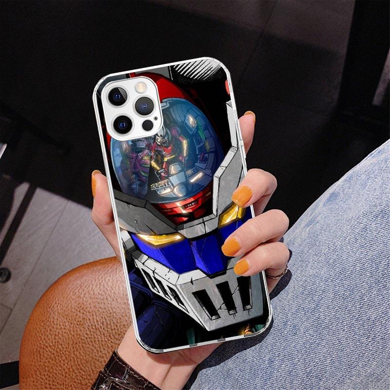 Manga Mazinger Z Anime Phone Case For iPhone 17 Air 16 Pro Max 16E 15 + 14 Plus 11 12 13 Mini 7 8 SE Gift Print Cover Fundas 17