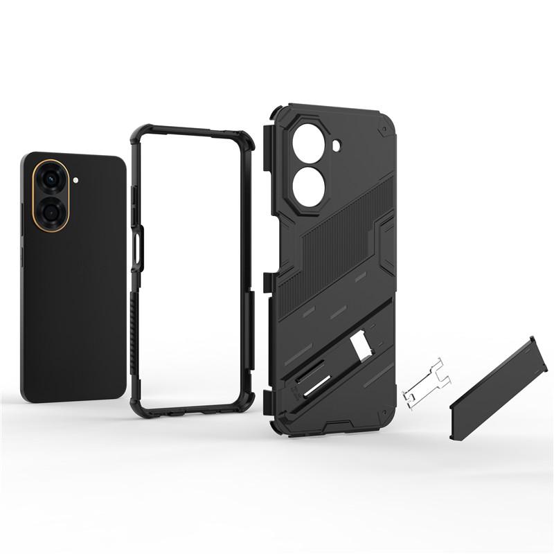 Für Xiaomi Poco C71 Hülle Poco C71 Hülle Punk Style Halter Bumper Schutzhülle Schutzhülle Rückseite Handyhüllen Für Xiaomi Poco C71 Funda