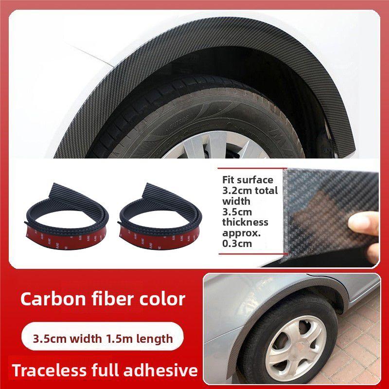 

For BMW 3 5 Series F10 F10N F11 F11N F31 F18 F30 F35 F80 M3 2010~2015 Car Wheel Eyebrow Wheel Arch Protect Anti-collision Strips