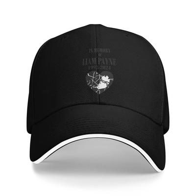 Sommer Liam Payne Erinnerung 19932024 Baseballkappe Laufen Hippie-Print Sonnenschutz Trucker-Kappe Paar Damen Atmungsaktive Baseballkappen