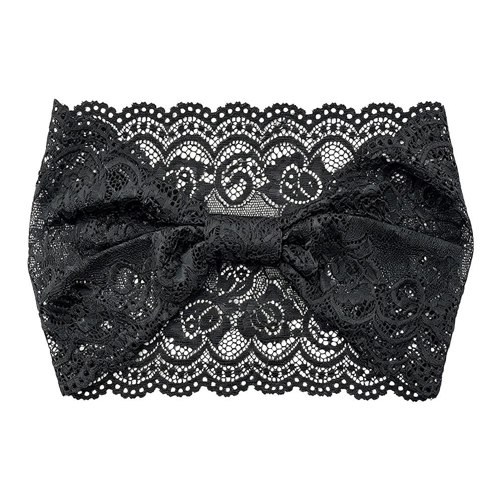 Floral Pattern Lace Headbands Hollow Out Floral Lace Headwrap Women s Hairband  Hair Accessories