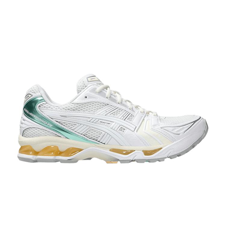

ASICS Gel Kayano 14 White Green Cream Unisex Sneakers 1203A537-107 46