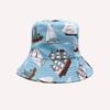 Hot-selling Personalized Digital Printing Bucket Hat European and American Fashion Short Brim Sunshade Basin Hat Spot