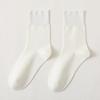 Female Spring and Summer Thin Cotton Pure Color Deodorizing Sweat Absorption Anti Pilling All Go Boneless Tube Socks