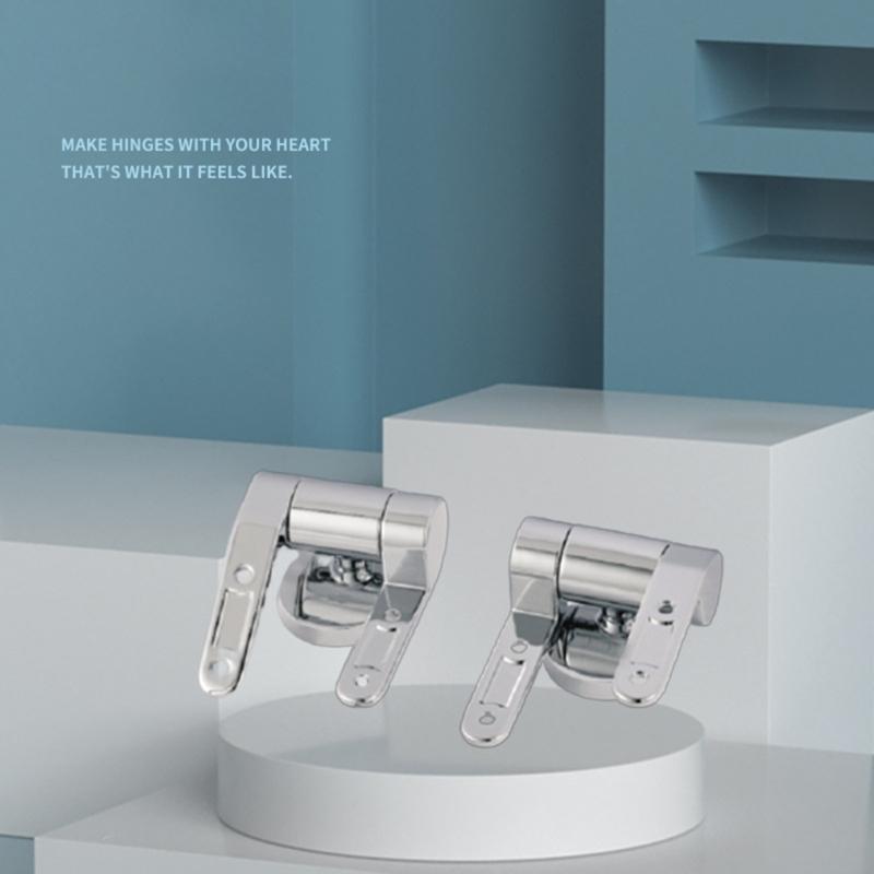 Upgraded Toilet Hinges Toilet Lid Hinges with Slow Drop Mechanism for Bathroom