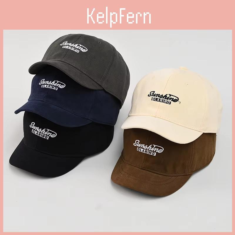 Casual Hat Short Baseball Brim For Women Men Embroidery Letters Cotton Peaked Hats Snapback Hip Hop Sports Sun Caps Bonnet