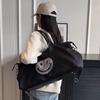Boston Bag Shoulder Bag Large Capacity Travel Bag Gym Bag Waterproof Travel Handbag Outdoor Smile Boston Women's