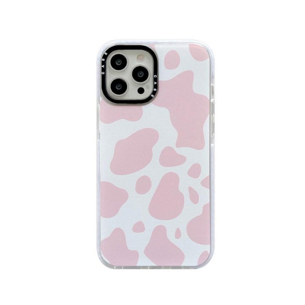 Cow Texture Phone Case Cute Luxury Full Body  Shockproof Scratchproof Phone Case 13PRO