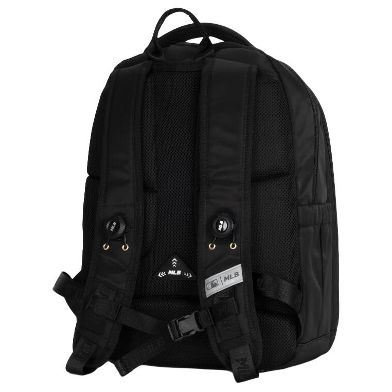 New MLB Polyester Backpack Regular Kids' Black 7ABKMC55N-50BKS