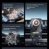 Xiaomi Car Unicersal Air Vent Electric Rotating Opening Closing Phone Holder 15W Wireless Charger Dual Coil Smart Phones Fast Charging