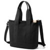 Canvas Tote Bag with Large A4 Suitable for and Travel [Umetoo] Women's Compartments, Capacity, Size, Gusseted, Lightweight, Simple, Plain, Stylish,