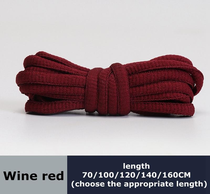 Men's and Women's Sports Shoelaces Color Semicircular Shoelace Suitable for All Shoes Round Laces AF1 Wear-resistant Non-slip