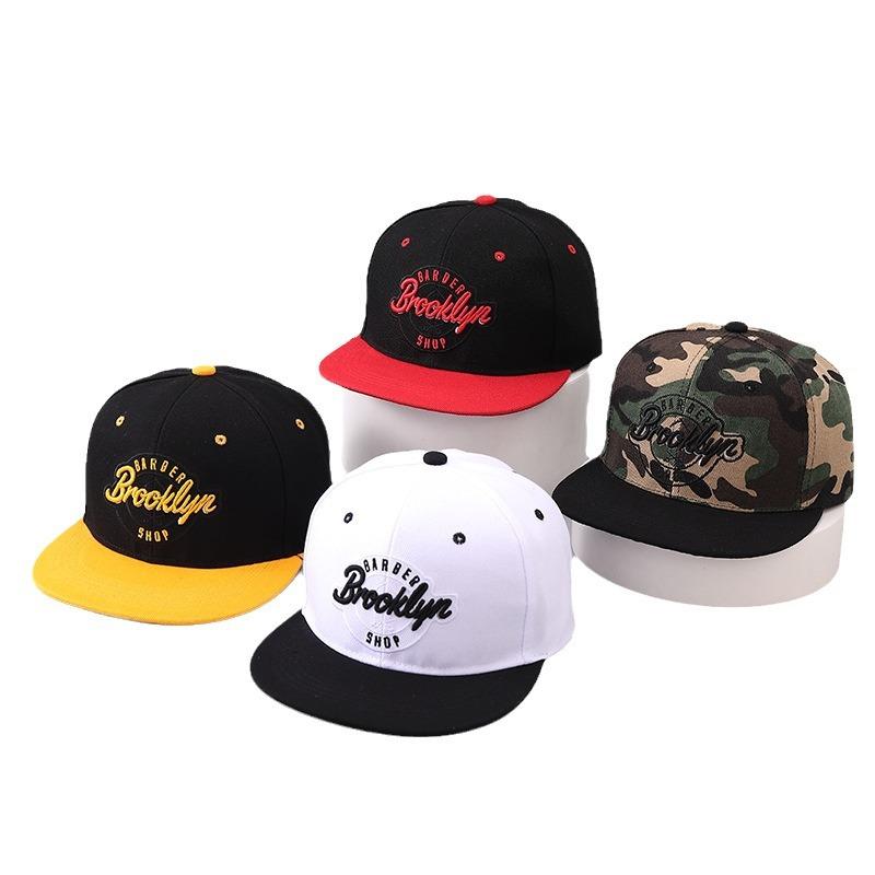 Alphabet Embroidery Hip Hop Hat Tide Spring Summer Schoolgirl Sunscreen Flat Brim Baseball Hat