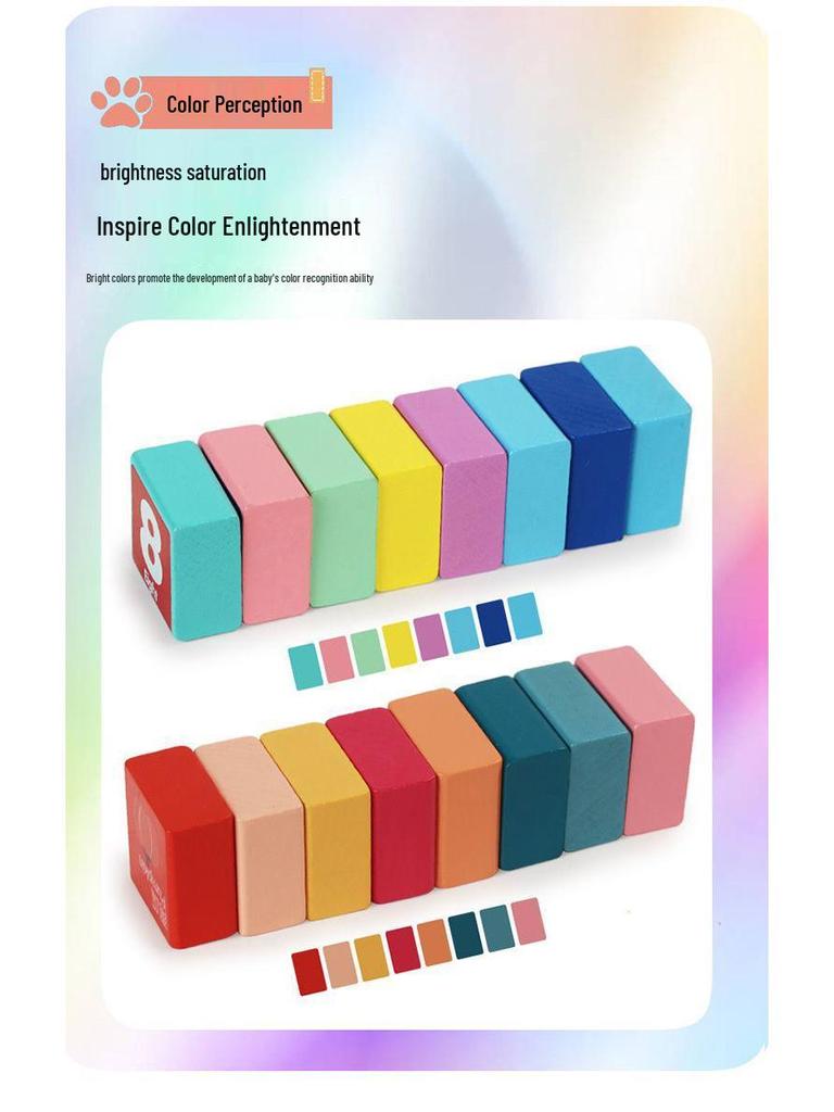 Children's Wooden Building Blocks & Puzzle Toys for Early Development (Ages 1-6)