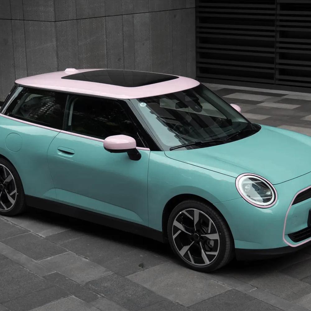 Platinum Meisen Blue Car Color Change Film Vinyl Wrap Auto Wrapping Film Bubble Free Sticker Vinyl Decals Car Accessories