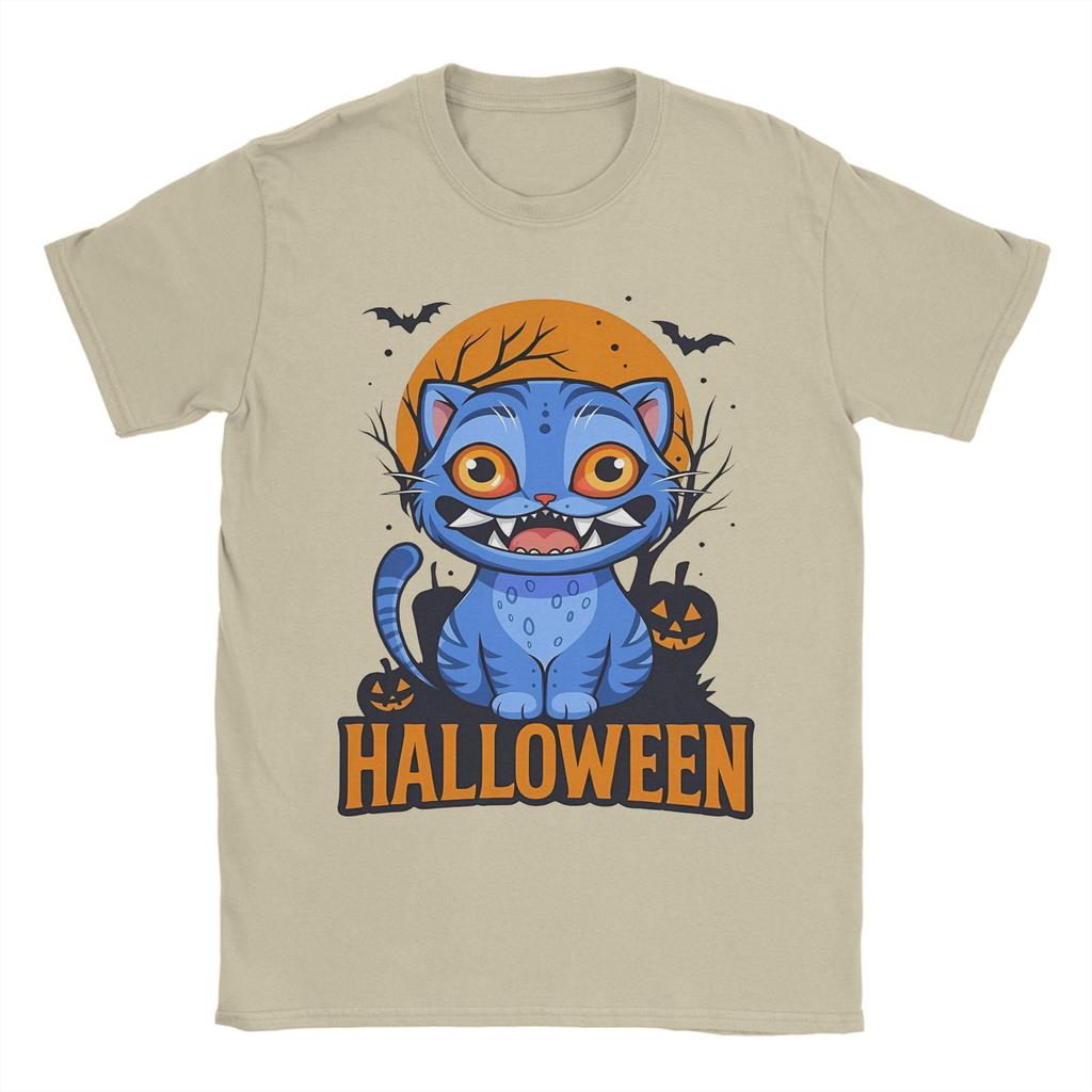 Halloween Derpy Tiger Kpop Demon Hunters T-shirt Herr Bomull Fritids T-shirts Rund Hals T-shirt Kortärmad Toppar Tryckt