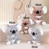 Koala Plüsch Körperkissen 40cm (Grau)