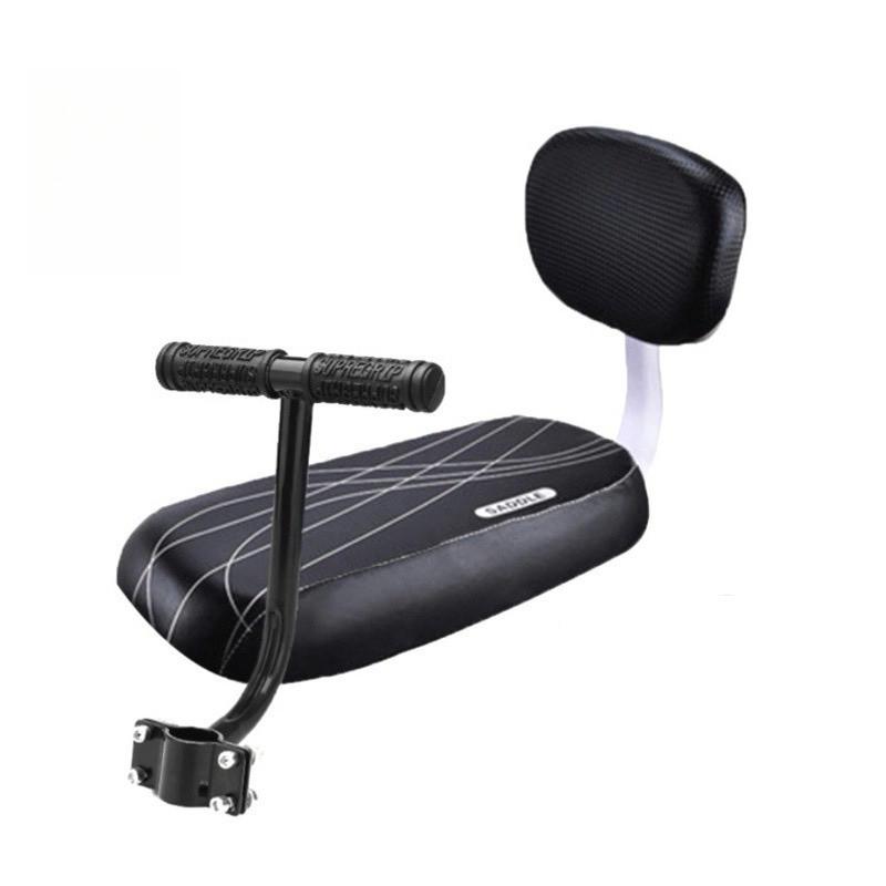 Safety Child Bicycle Seat Bike Front Baby Seat Outdoor Kids Saddle Pedals Support Back Rest Bike Seat