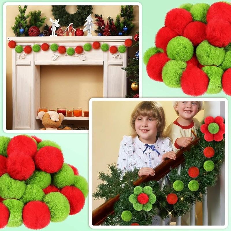 10Pcs Christmas Decoration Ball Ornaments Hanging for Xmas Tree Pendant Wreath Home New Year 2026 DIY Craft Party Supplies Decor