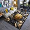 Harmony Turtle Flowing Abstract Carpet Yoga Living Room Room Decor Children's Crawling Mat Doormat Area Rug Games Mat